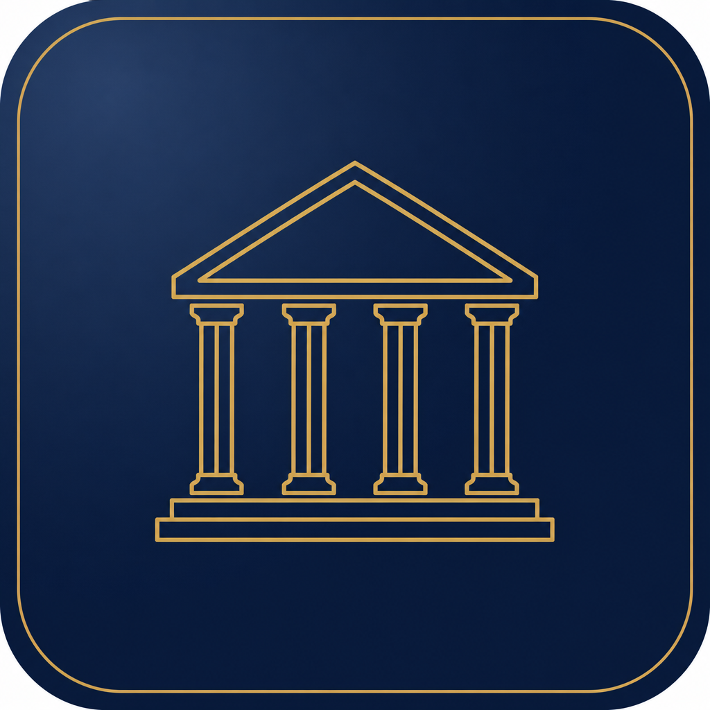 Navy & Gold — line